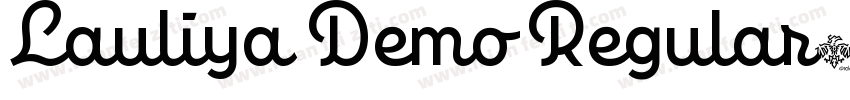 Lauliya Demo Regular字体转换
